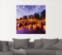 Artland Artprint Amsterdam Keizersgracht Leidsegracht als artprint op linnen poster muursticker in verschillende maten - Thumbnail 2