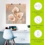 Artland Artprint Antieke bloemen als artprint van aluminium artprint voor buiten artprint op linnen poster muursticker - Thumbnail 5