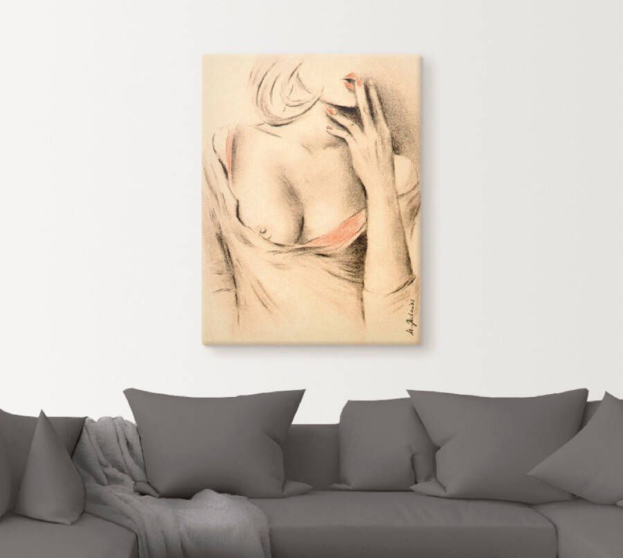 Artland Artprint Aphrodite de moderne als artprint op linnen poster muursticker in verschillende maten