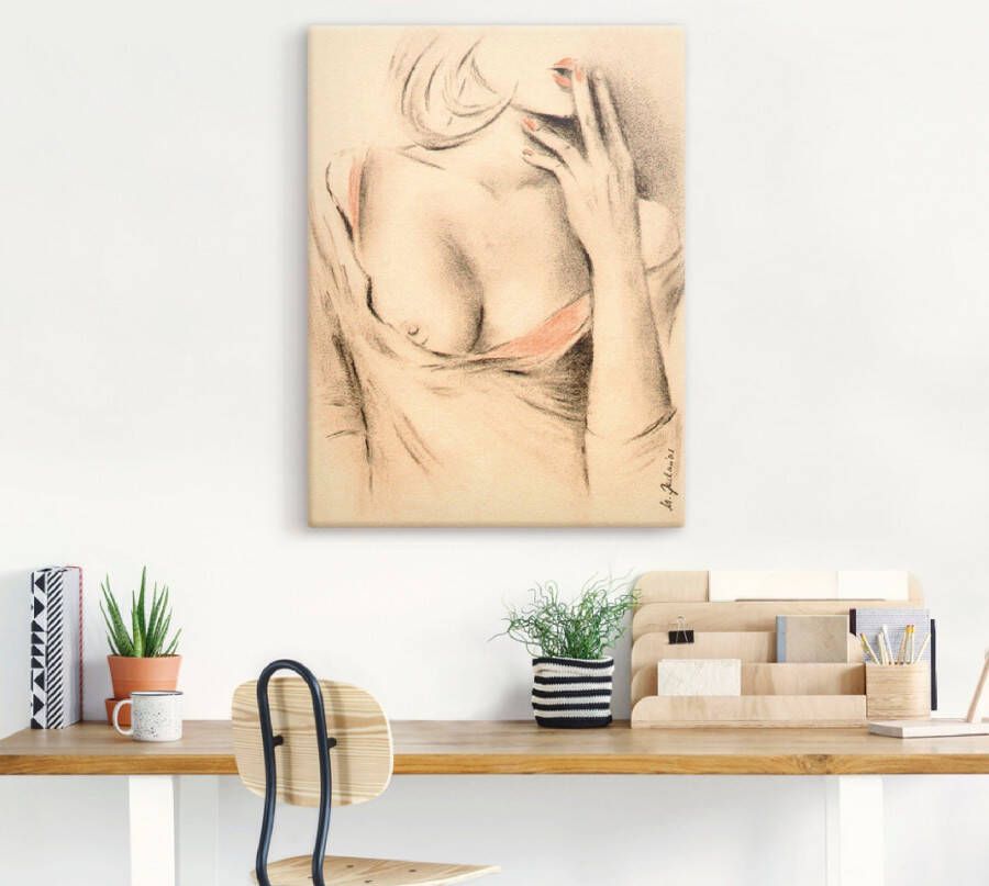 Artland Artprint Aphrodite de moderne als artprint op linnen poster muursticker in verschillende maten