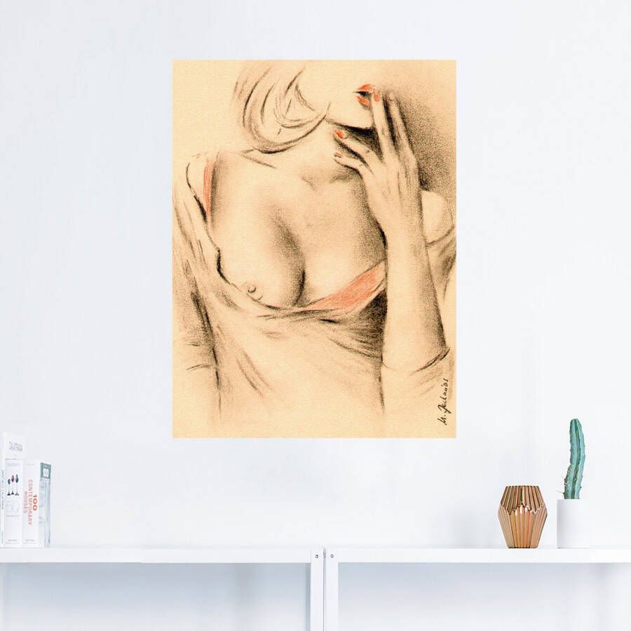 Artland Artprint Aphrodite de moderne als artprint op linnen poster muursticker in verschillende maten