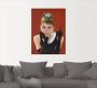 Artland Artprint Audrey Hepburn portret als artprint van aluminium artprint voor buiten artprint op linnen poster muursticker - Thumbnail 3