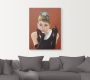 Artland Artprint Audrey Hepburn portret als artprint van aluminium artprint voor buiten artprint op linnen poster muursticker - Thumbnail 2