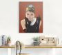 Artland Artprint Audrey Hepburn portret als artprint van aluminium artprint voor buiten artprint op linnen poster muursticker - Thumbnail 3