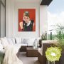 Artland Artprint Audrey Hepburn portret als artprint van aluminium artprint voor buiten artprint op linnen poster muursticker - Thumbnail 2