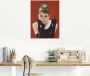 Artland Artprint Audrey Hepburn portret als artprint van aluminium artprint voor buiten artprint op linnen poster muursticker - Thumbnail 3