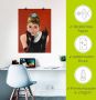 Artland Artprint Audrey Hepburn portret als artprint van aluminium artprint voor buiten artprint op linnen poster muursticker - Thumbnail 4