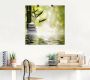 Artland Artprint Aziatische spa stenen als artprint van aluminium artprint voor buiten artprint op linnen poster muursticker - Thumbnail 3