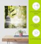 Artland Artprint Aziatische spa stenen als artprint van aluminium artprint voor buiten artprint op linnen poster muursticker - Thumbnail 4