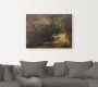 Artland Artprint Badende nymphen als artprint op linnen muursticker of poster in verschillende maten - Thumbnail 3