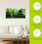 Artland Artprint Bamboebronnen en zen-steen als artprint van aluminium artprint voor buiten artprint op linnen poster muursticker - Thumbnail 5