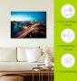 Artland Artprint Berlijn Cityscape s avonds als artprint op linnen poster in verschillende formaten maten - Thumbnail 4