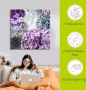 Artland Artprint Blauw en grijs hortensia als artprint van aluminium artprint voor buiten artprint op linnen poster in verschillende maten. maten - Thumbnail 5