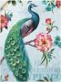 Artland Artprint Blauw gevederde pauw als artprint op linnen poster muursticker in verschillende maten - Thumbnail 2