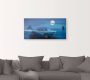 Artland Artprint Blauwe nacht op Route 66 als artprint op linnen poster in verschillende formaten maten - Thumbnail 2