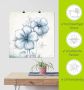 Artland Artprint Blauwe papaver als artprint op linnen poster muursticker in verschillende maten - Thumbnail 6