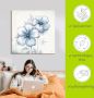 Artland Artprint Blauwe papaver als artprint op linnen poster muursticker in verschillende maten - Thumbnail 6