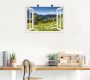 Artland Artprint Blik uit het venster Beierse Alpen als artprint van aluminium artprint op linnen muursticker of poster in verschillende maten - Thumbnail 4