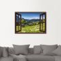 Artland Artprint Blik uit het venster Beierse Alpen als artprint van aluminium artprint voor buiten artprint op linnen poster muursticker - Thumbnail 3