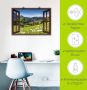 Artland Artprint Blik uit het venster Beierse Alpen als artprint van aluminium artprint voor buiten artprint op linnen poster muursticker - Thumbnail 5