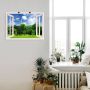 Artland Artprint Blik uit het venster groen bos als poster muursticker in verschillende maten - Thumbnail 2