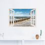 Artland Artprint Blik uit het venster Oostzee als artprint op linnen poster muursticker in verschillende maten - Thumbnail 2