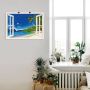 Artland Artprint Blik uit het venster paradijs als artprint van aluminium artprint voor buiten artprint op linnen poster muursticker - Thumbnail 4