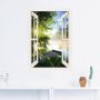 Artland Artprint Blik uit het venster visplek bij de rivier als artprint van aluminium artprint voor buiten artprint op linnen poster muursticker - Thumbnail 2