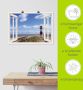 Artland Artprint Blik uit het venster vuurtoren Sylt als artprint op linnen poster muursticker in verschillende maten - Thumbnail 6