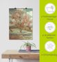 Artland Artprint Bloeiende perzikboom 1888 als artprint van aluminium artprint voor buiten artprint op linnen poster muursticker - Thumbnail 5