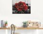 Artland Artprint Bloeiende rode roos als artprint op linnen poster muursticker in verschillende maten - Thumbnail 2