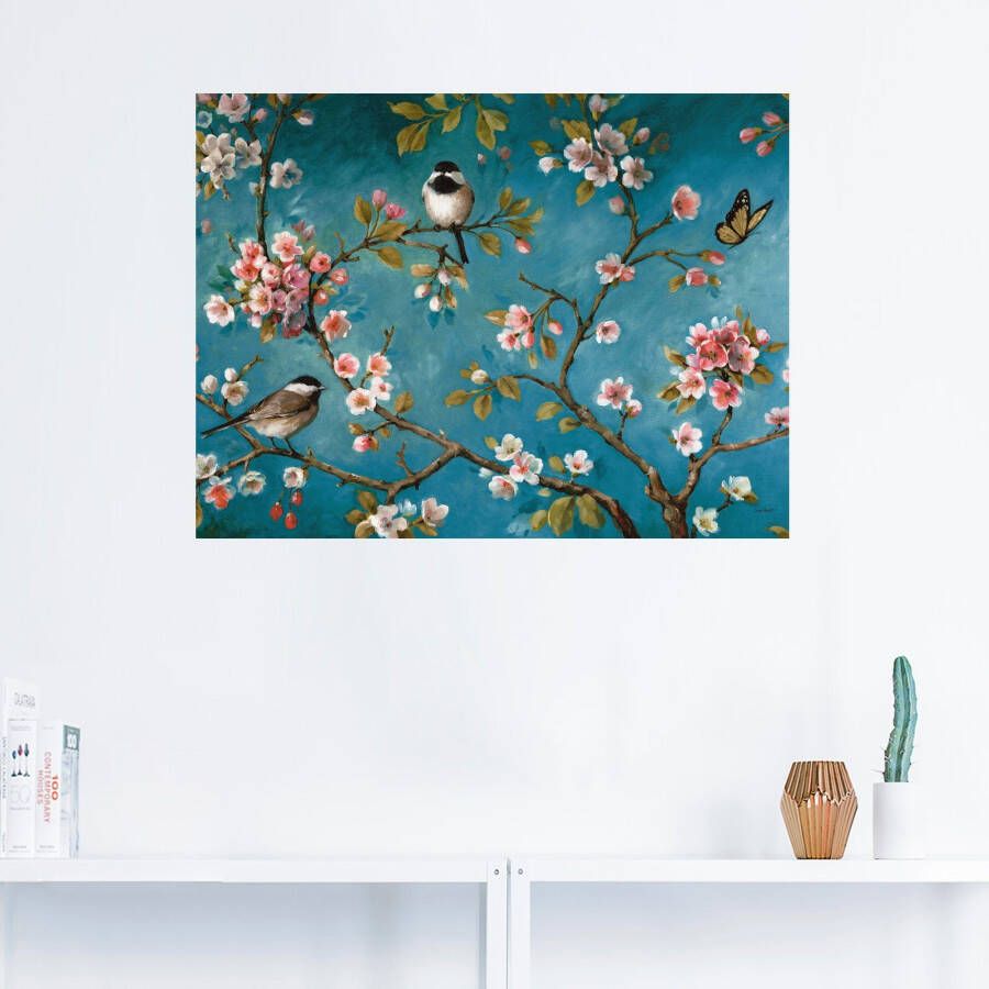 Artland Artprint Bloem I als artprint op linnen poster muursticker in verschillende maten