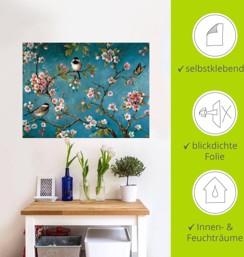 Artland Artprint Bloem I als artprint op linnen poster muursticker in verschillende maten