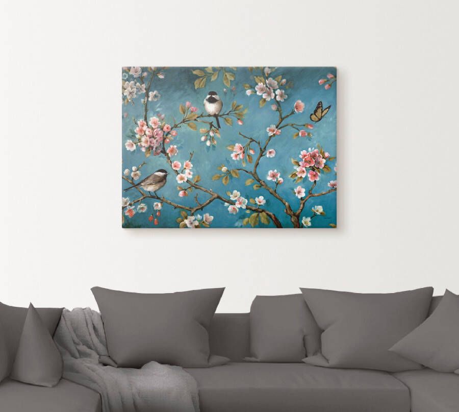 Artland Artprint Bloem I als artprint op linnen poster muursticker in verschillende maten