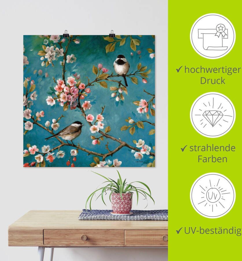 Artland Artprint Bloem II als artprint op linnen poster in verschillende formaten maten