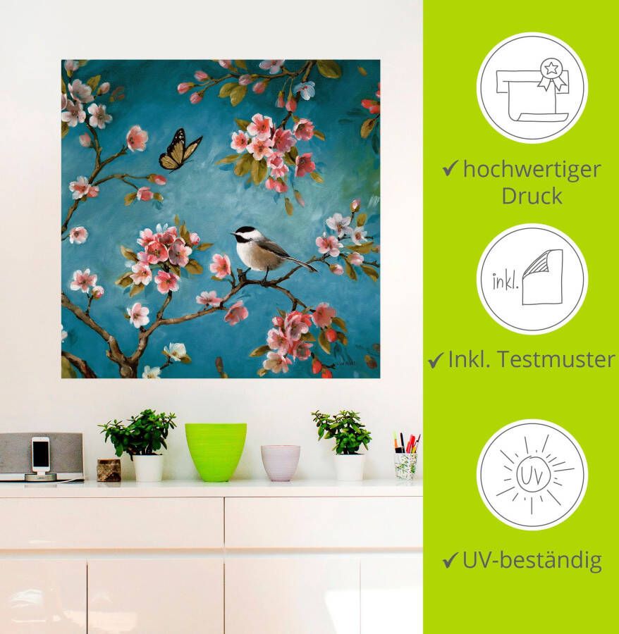 Artland Artprint Bloem III als poster muursticker in verschillende maten