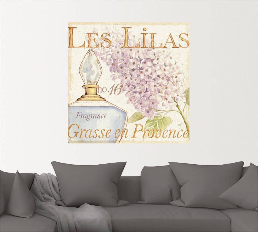 Artland Artprint Bloemen en parfum IV als poster muursticker in verschillende maten