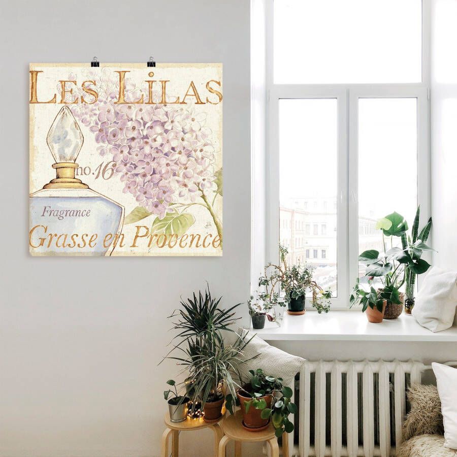 Artland Artprint Bloemen en parfum IV als poster muursticker in verschillende maten