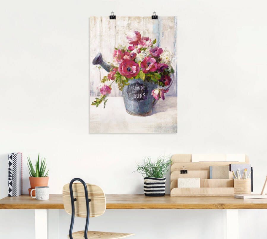 Artland Artprint Bloemen II als artprint op linnen poster in verschillende formaten maten