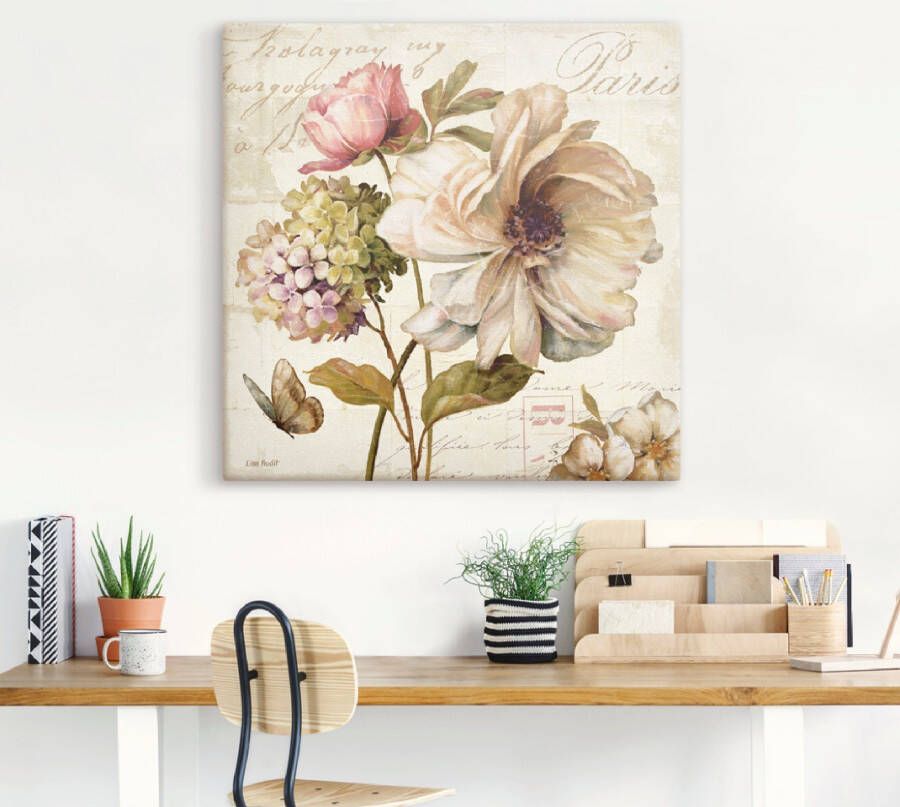 Artland Artprint Bloemen II als artprint op linnen poster muursticker in verschillende maten