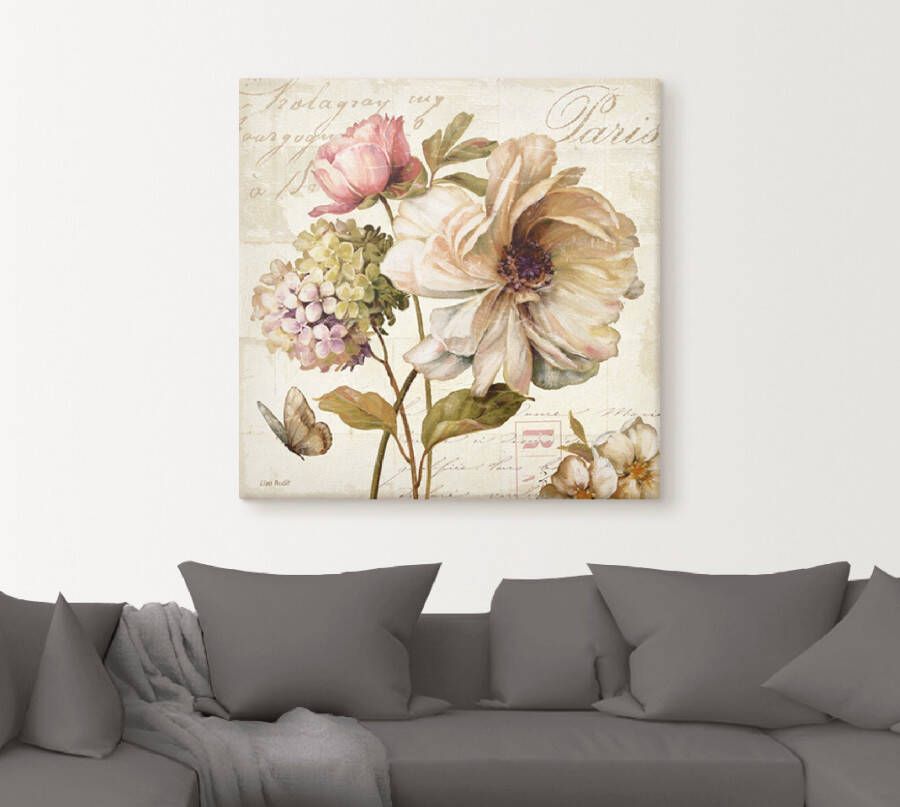 Artland Artprint Bloemen II als artprint op linnen poster muursticker in verschillende maten