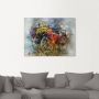 Artland Artprint Bloemen kruiwagen als artprint op linnen poster in verschillende formaten maten - Thumbnail 2