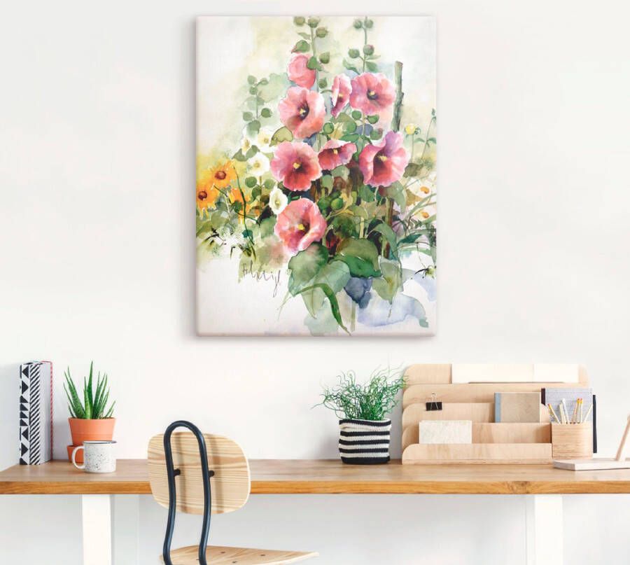 Artland Artprint Bloemen samenstelling I als artprint op linnen poster in verschillende formaten maten