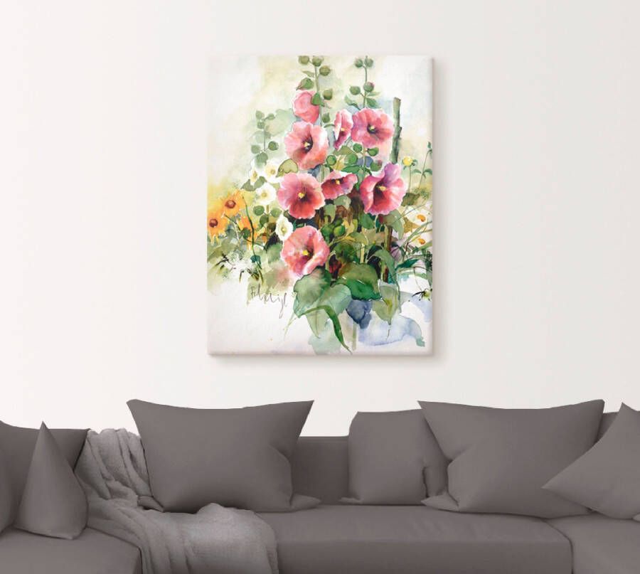 Artland Artprint Bloemen samenstelling I als artprint op linnen poster in verschillende formaten maten