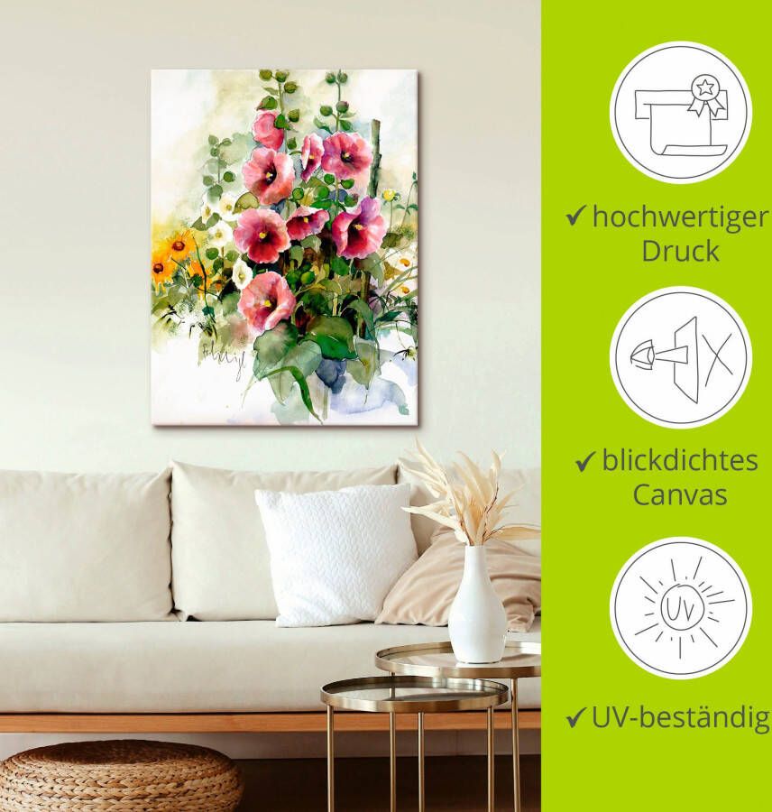 Artland Artprint Bloemen samenstelling I als artprint op linnen poster in verschillende formaten maten