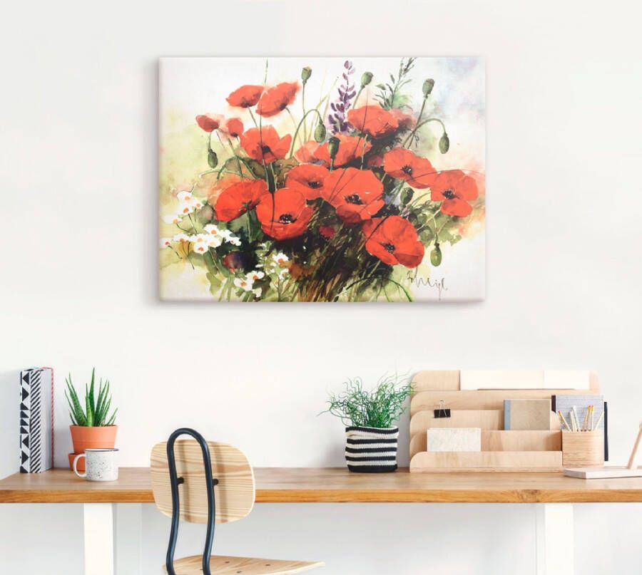 Artland Artprint Bloemen samenstelling III als artprint op linnen poster muursticker in verschillende maten