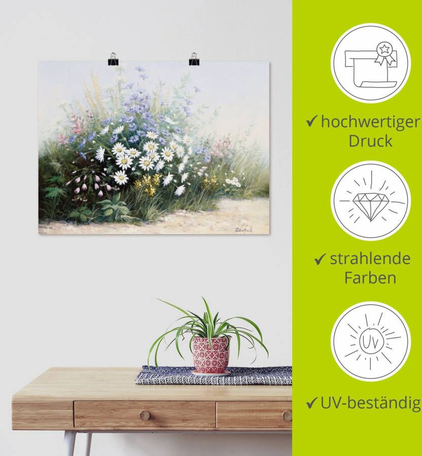 Artland Artprint Bloemen serenade als poster in verschillende formaten maten