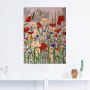 Artland Artprint Bloemenweide als artprint op linnen muursticker in verschillende maten - Thumbnail 4