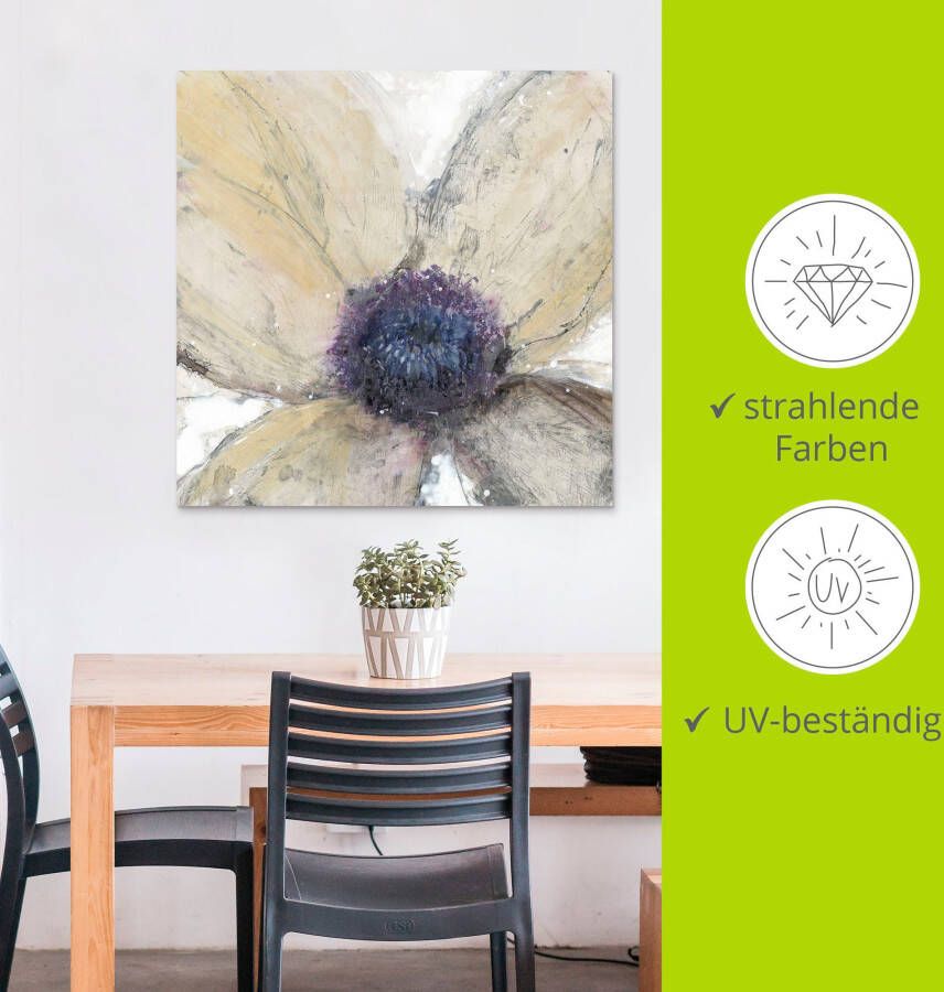 Artland Artprint Blumenfluss I als artprint van aluminium artprint voor buiten artprint op linnen in verschillende maten