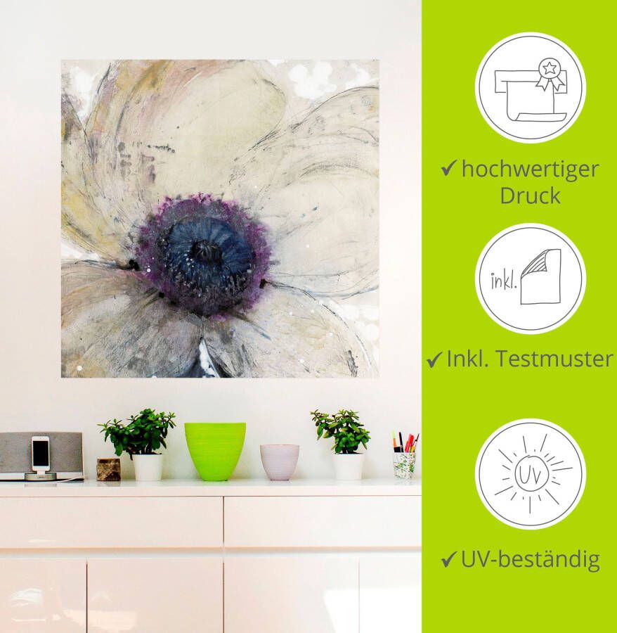 Artland Artprint Blumenfluss II als artprint van aluminium artprint op linnen muursticker verschillende maten